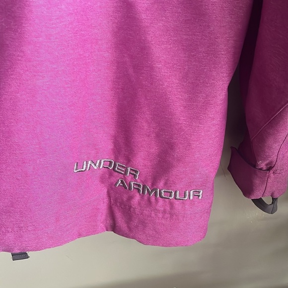 EUC WOMENS MEDIUM UNDEr ARMOUR COLD GEAR WINTER SNOW SKI JACKET - Picture 11 of 12